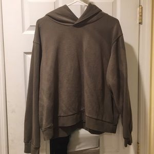 Army Green Hoodie Sweatshirt